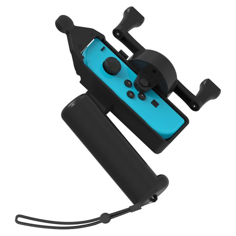 

Fishing Rod For Nintendos Switch JoyCon Fishing Game Controller Kit For Bass Pro Shops And Fishing For Switch Aquarium Games Rod чёрный