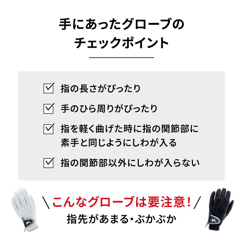 Kasco Golf Genuine DNA SHEEP Left 22cm Glove, Leather, GF-2012, Hand, White,