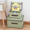 Foldable Imitation Linen Storage Box for Clothes and Toys