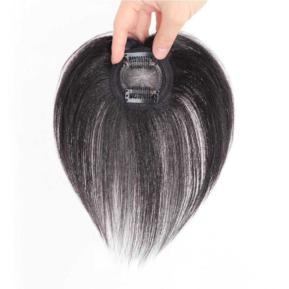 WTB Head Replacement Block Synthetic Wig Female Natural Hair Cover Breathable Straight Hair One-piece Replacement Piece Wig