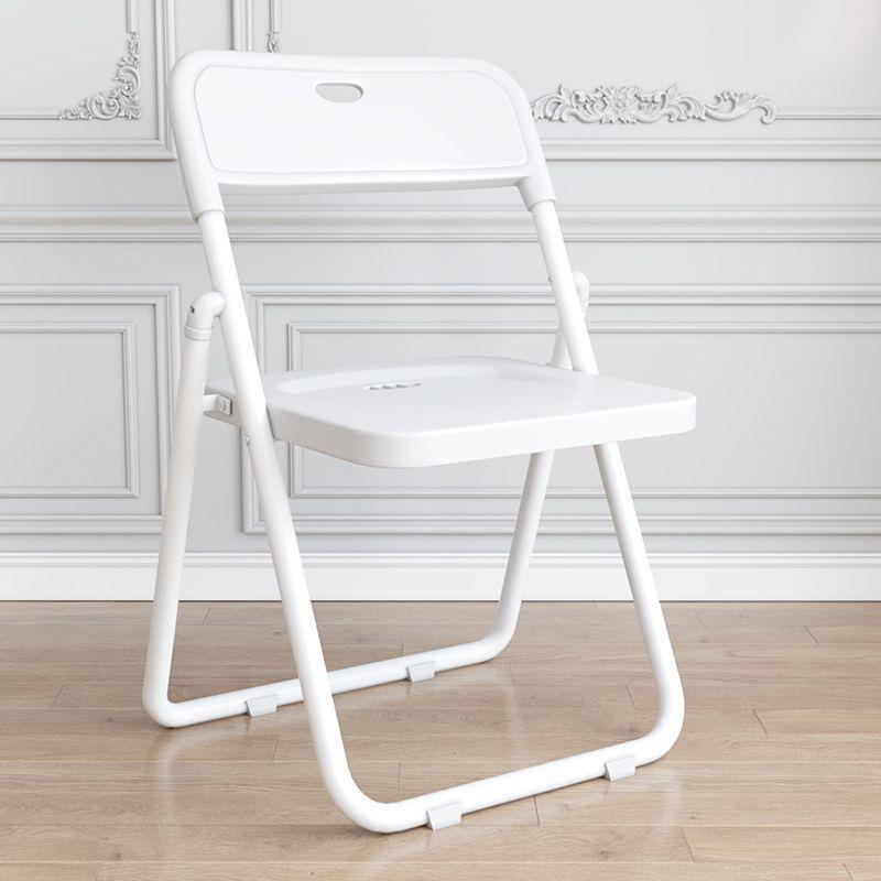 Portable Folding Chair with Backrest for Home, Office, Dining, and Dormitory Use