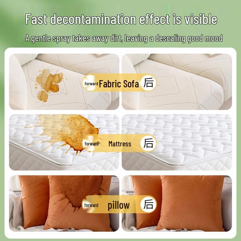 Waterless Sofa & Carpet Fabric Cleaner: Dry Cleaning for Mattresses & Walls