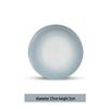 ZISIZ Gradient Grey 10-inch Moonlight Plate