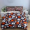 Sports Ball Pattern Bedding Set Bedding Duvet Cover Set Duvet Cover Pillowcases (1 * Duvet Cover 2 * Pillowcases, Without Duvet Insert)