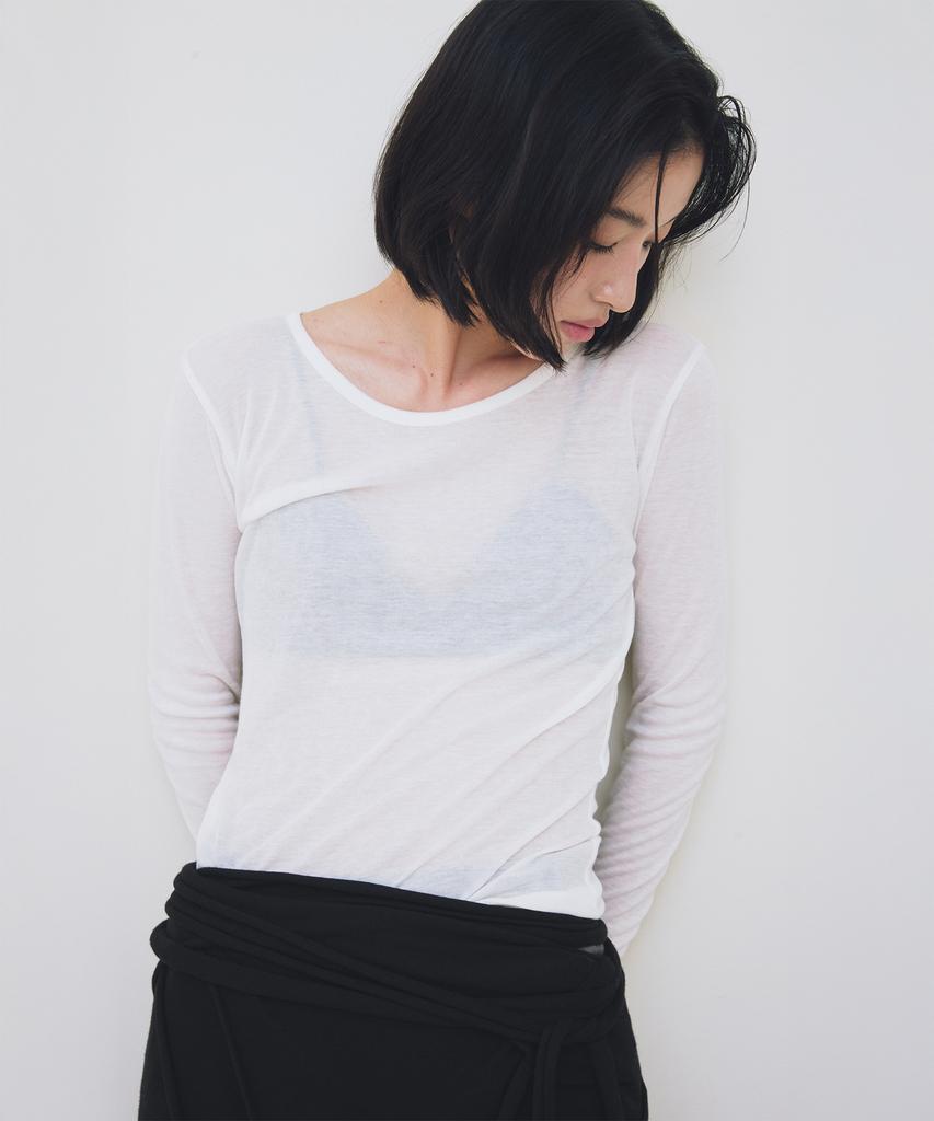 Loutaideu Long Sleeve T-Shirt [White]