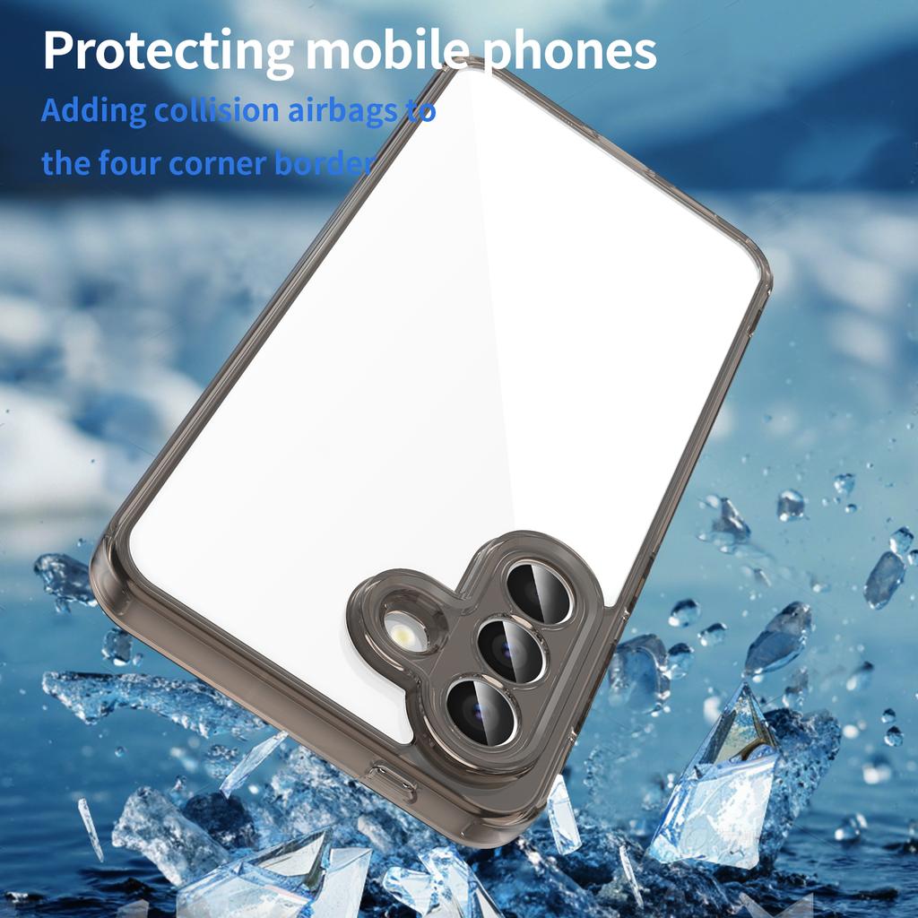 For Samsung Galaxy A57 5G Case TPU + Acrylic Phone Back Cover Anti Yellowing