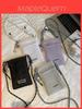 Small Breathable Mesh Bag With Adjustable Strap For Daily Casual Use