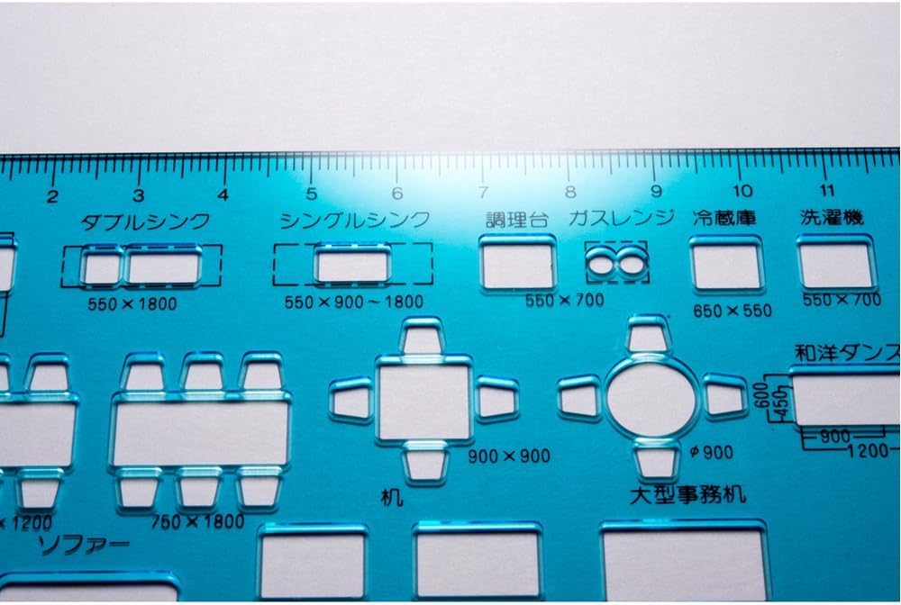 STAEDTLER Interior Layout 1 976 07 Template, Ruler, piece,