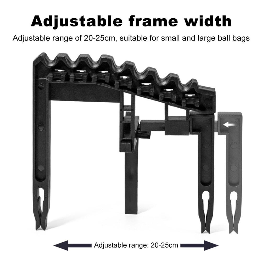 Golf Iron Holder 9 Clubs Clip Organizers Holder Stacker Bags Anti-Shake Golf Club Display Bracket Multi-club Golf Rod Holders