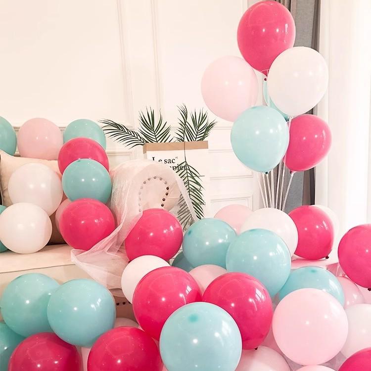 "Non-toxic Macaron Color Balloons - Multiple Colors for Event Decoration"
