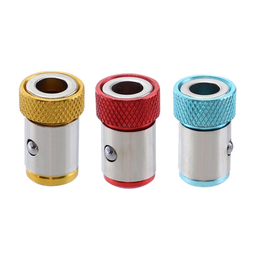 

3/4Pcs Magnetic Screw Rings Magnetized Ring Screwdriver Bits For 1/4 Inch 6.35MM Screwdriver Bits Electric Screwdriver Bits