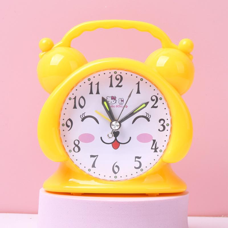 Popular alarm clock children's cartoon bedside cute modeling clock small alarm desk clock children's gifts