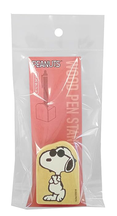 Фабрика Нагано Снупи Деревянная подставка для ручек Джо Кул SNS750JC