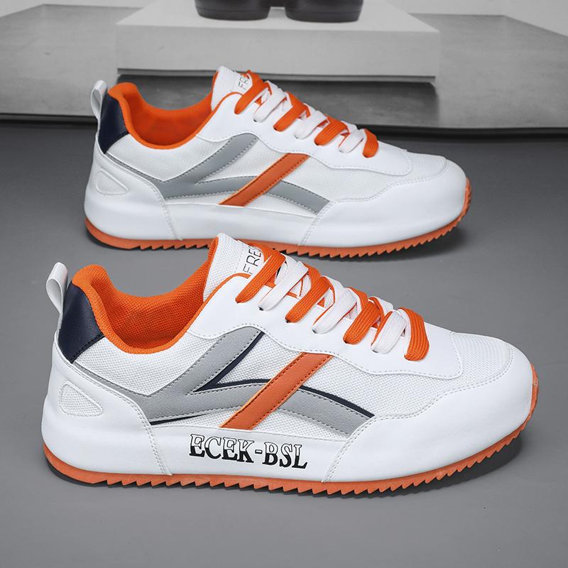 

Толстые кроссовки мужские с закрытым дном, модные повседневные туфли из микрофибры, кожаной ткани, дышащие, с увеличенной внутренней платформой 39