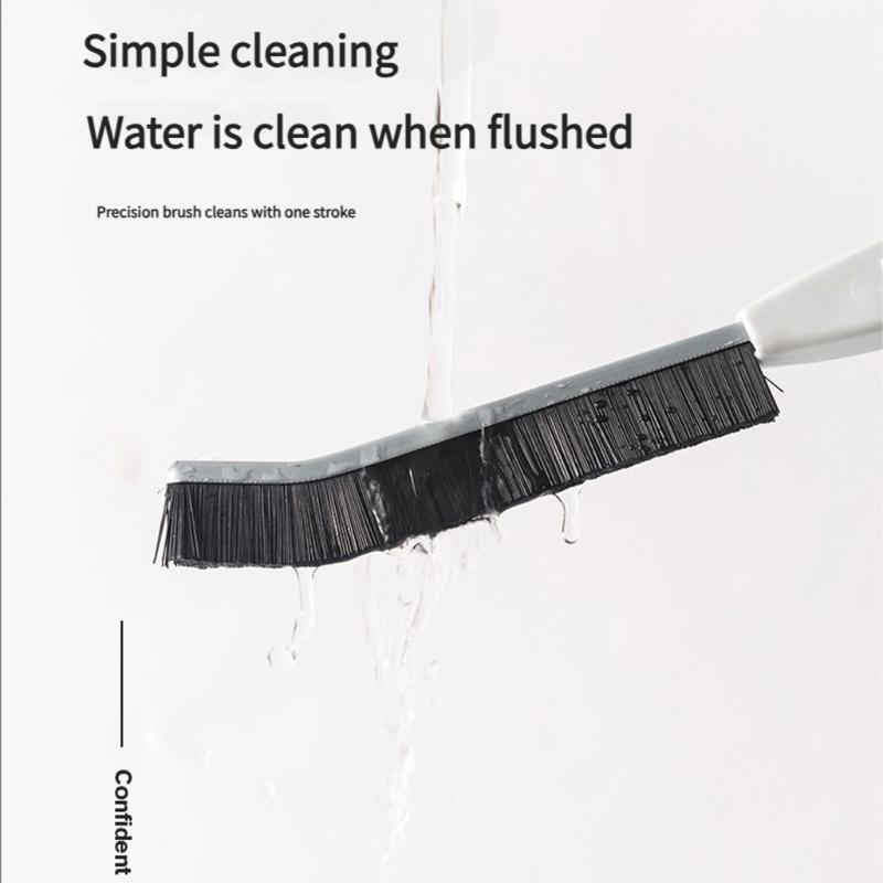 Multifunctional Strips Space Brush Long Crevice Brush Bathroom Kitchen Tile Corners Joints Tile Scrubber Cleaner