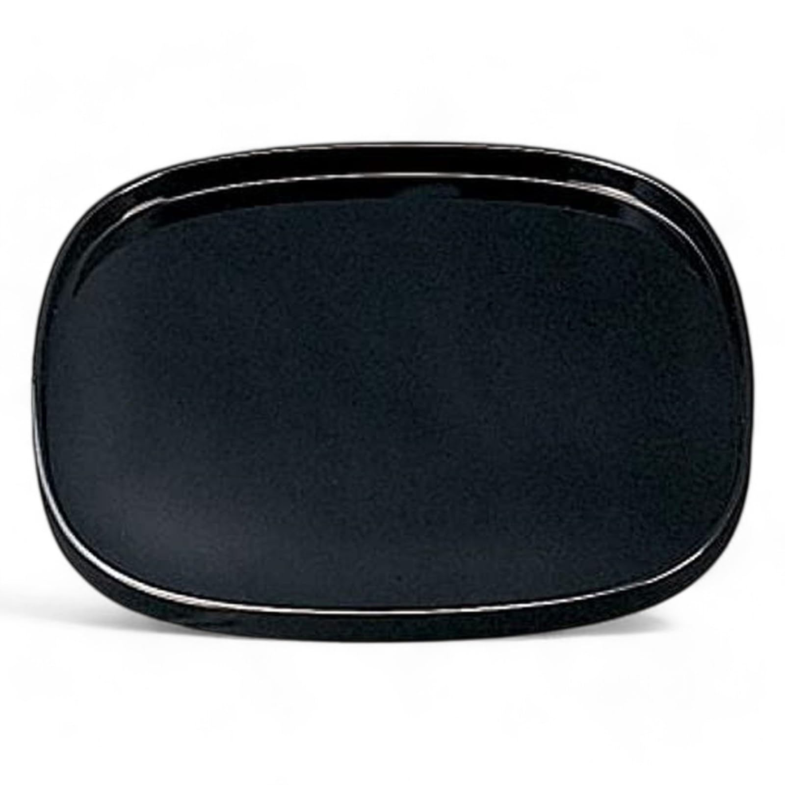 

Black Lacquerware Tray Made in Japan J-kitchens 1-shaku (33cm) Non-Slip (ABS Resin)