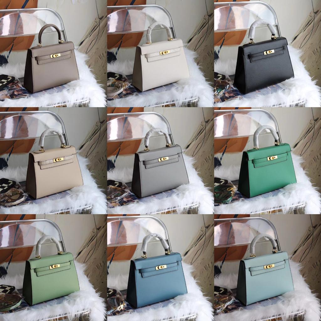 2025 neue High-End-Handtasche der zweiten Generation, leichter Luxus, für Damen, schlicht und vielseitig, Single Shoulder, diagonal zu tragen, Leder Kelli Tasche