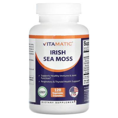 Irish Sea Moss, Veggie Capsules 120