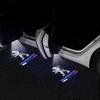 2026 Heißer Autoaufkleber 2 Stück LED Auto Tür Willkommenslicht Kabellose Projektorlampe Auto Dekorationszubehör Für Peugeot 407 508 201