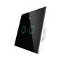 WiFi Smart Touch Wall Switch with Multi-Control Association 2/3 Way , Relay Status Optional,Backlight On/Off