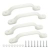 Ergonomic Corrosion Resistant Plastic Door Entry Handle for Recreational Vehicles Easy Snap On Upgraded Non Slip Texture