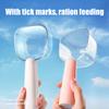 Lingură pentru hrană de câini cu măsurare precisă, lingură pentru hrană de pisici cu funcție dublă, capacitate 1 cană, lingură de măsurare pentru hrana animalelor de companie, pentru hrănirea animalelor de companie