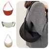 Fashionable Nylon Crossbody Bag For Women Trendy Dumpling Style Lightweight And Compact