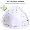 LINMANDA 54W Nail Dryer Lamp UV Light for Nails Eyes Protection Lamp for Gel Nails Gel Nail Polish Curing Dryer Home Salon Tool