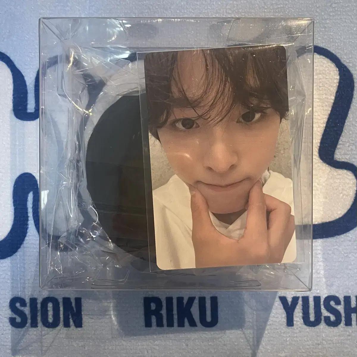 

Ncitywish Riku Шляпа Брелок Берет Брелок Фотокарточка Нераспечатанный 1-я годовщина