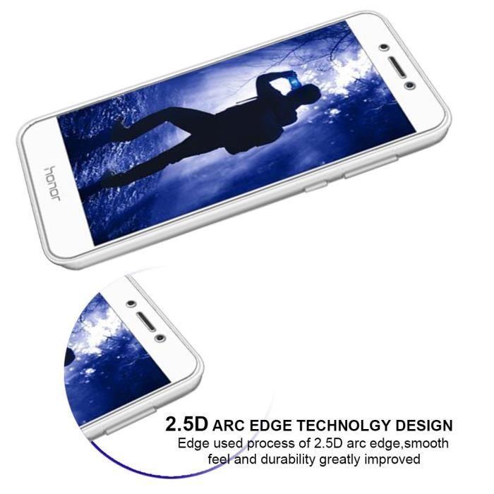 Protective Film - Phonillico® - HUAWEI HONOR 6A - Tempered Glass - Anti-Scratch - Transparent