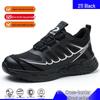 Men's Lightweight Breathable All-Season Safety Shoes - Anti-Smash, Anti-Puncture, Wear-Resistant, Long-Lasting Comfort