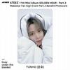 ATEEZ Golden Hour Part.2 Makestar Meet & Call Event Part.2 Carte photo de bienfaisance