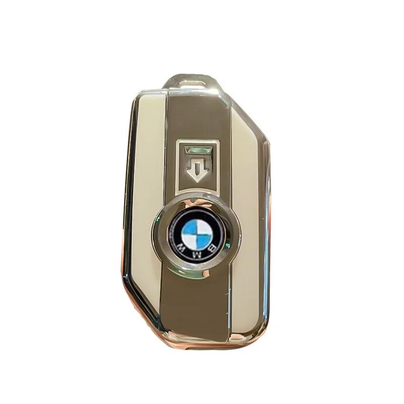 Car Sticker Hot 2025 Car Remote Key Case Cover Shell Bag For BMW Motorcycle F750GS F850GS K1600GT R1200GS LC ADV R1250GS ADV Car