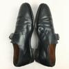 Burberry S Made in England Vintage Monk Strap Businessschuhe Schwarz Größe 26.0 Herren(GEBRAUCHT)
