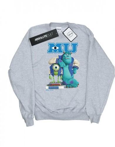 Disney Women's White / Monsters University Poster Sweatshirt Xl