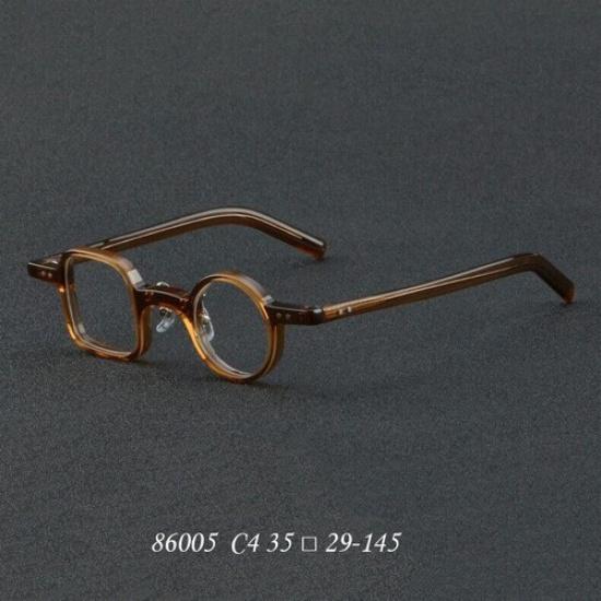 Funny Round Square Reading Glasses Full Rim Frames Acetate Women Men Readers
