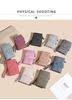 Women's Frosted Texture Wallet: Multi-slot, Snap Button, Zippered Coin Purse