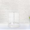 Multi-Tier Rotating Acrylic Organizer Clear Desktop Storage Box for Makeup Brushes Hair Ties Mini Figures Trinkets Desk Table