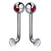 1Pc Steel Fashion Stainless Ring Genital Vertical Barbell Body Piercing Jewelry Gift