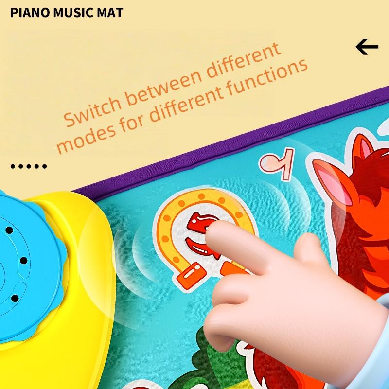 Children's floor piano dancing mat 30*85cm music piano pad instrument enlightenment toy for boys and girls as a gift