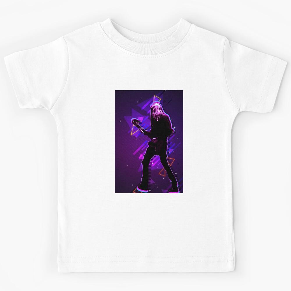 Heavy Metal Guitarist Kids T-Shirt 100