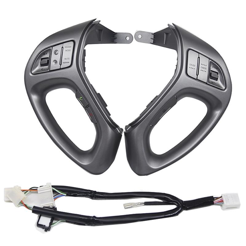 For Hyundai Tucson IX35 2010-2015 Multi-function Steering Wheel Buttons Light Gray Volume Adjustment Cruise Speed Buttons