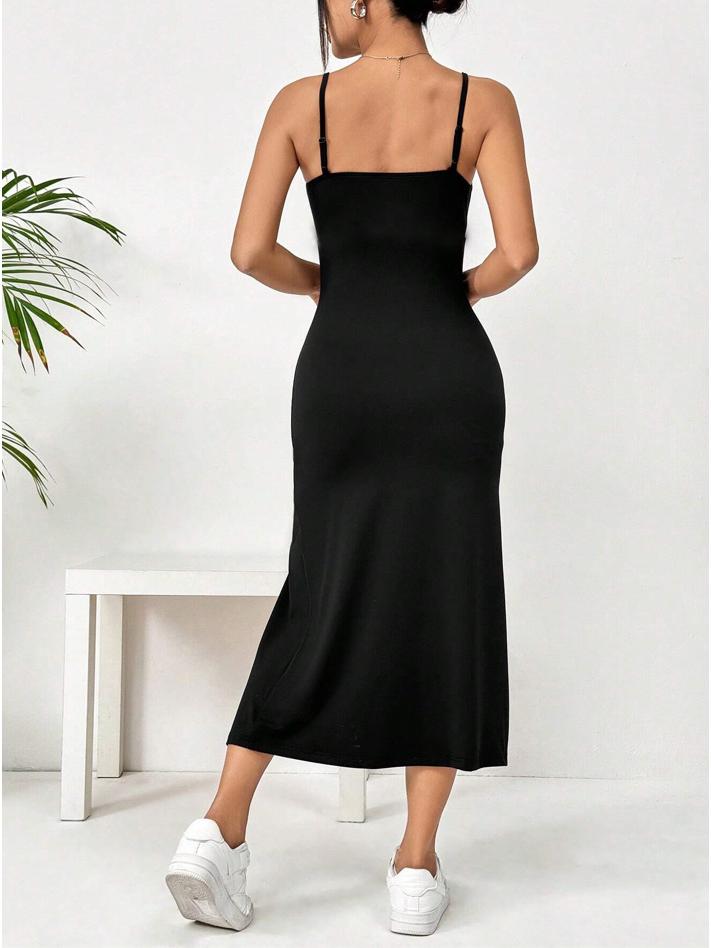 2025 Floral Midi Wrap Dress with Suspenders for Women