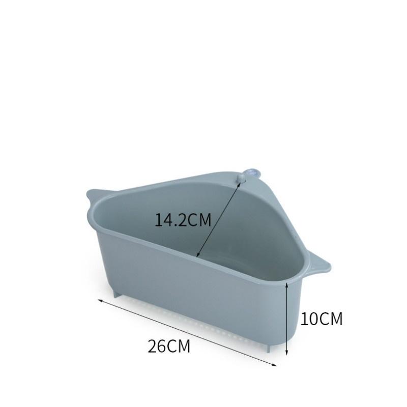 Kitchen Sink Multifunctional Storage Rack Multi Purpose Washing Bowl Sponge Drain Rack Plastic Kitchen Organizer