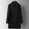 Autumn and Winter New Double-sided Woolen Wool Coat Men's Slim-fitting Mid-length Cashmere Nizi Coat Windbreaker Trend Coat