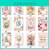 Theme Mother Day Flower Pattern Postcard Party Invitation Card For Prop Party