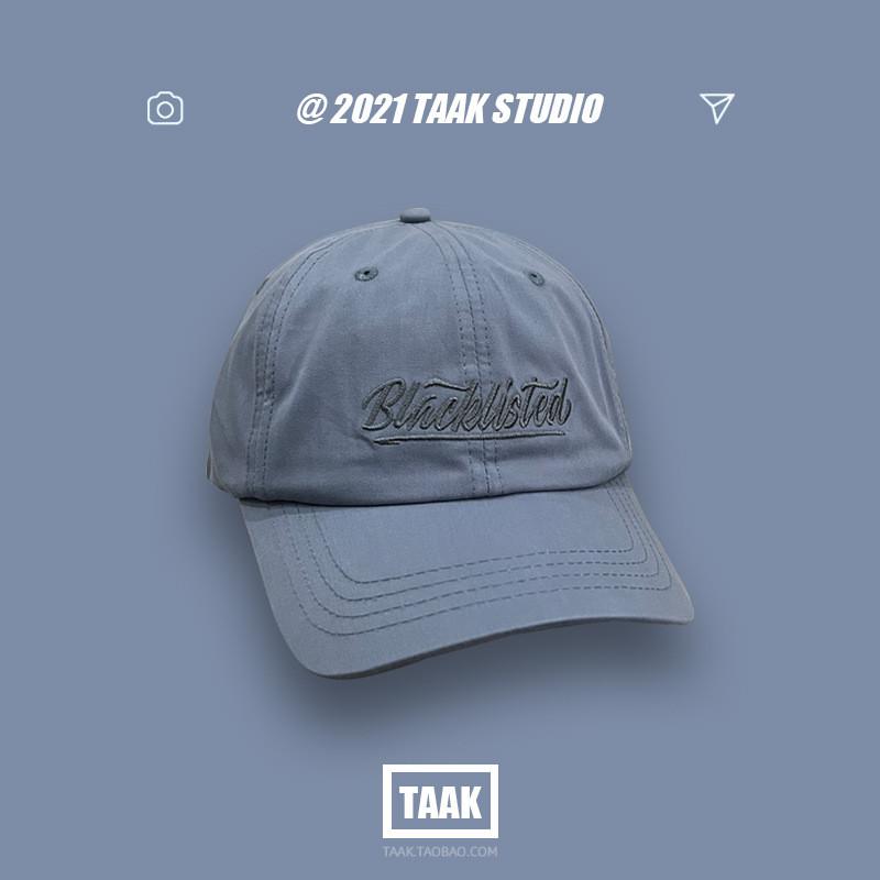 Trendy Magenta Cotton Baseball Cap For Women With Letter Embroidery Summer Hat