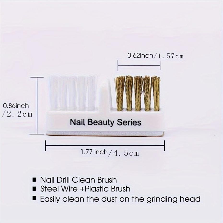 Strumenti per Manicure Filo di Rame Pennello Piccolo Testa di Smerigliatura Pennello per Pulizia Pennello per Pulizia in Filo di Rame Smerigliatrice Elettrica Testa di Smerigliatura Pennello per Polvere