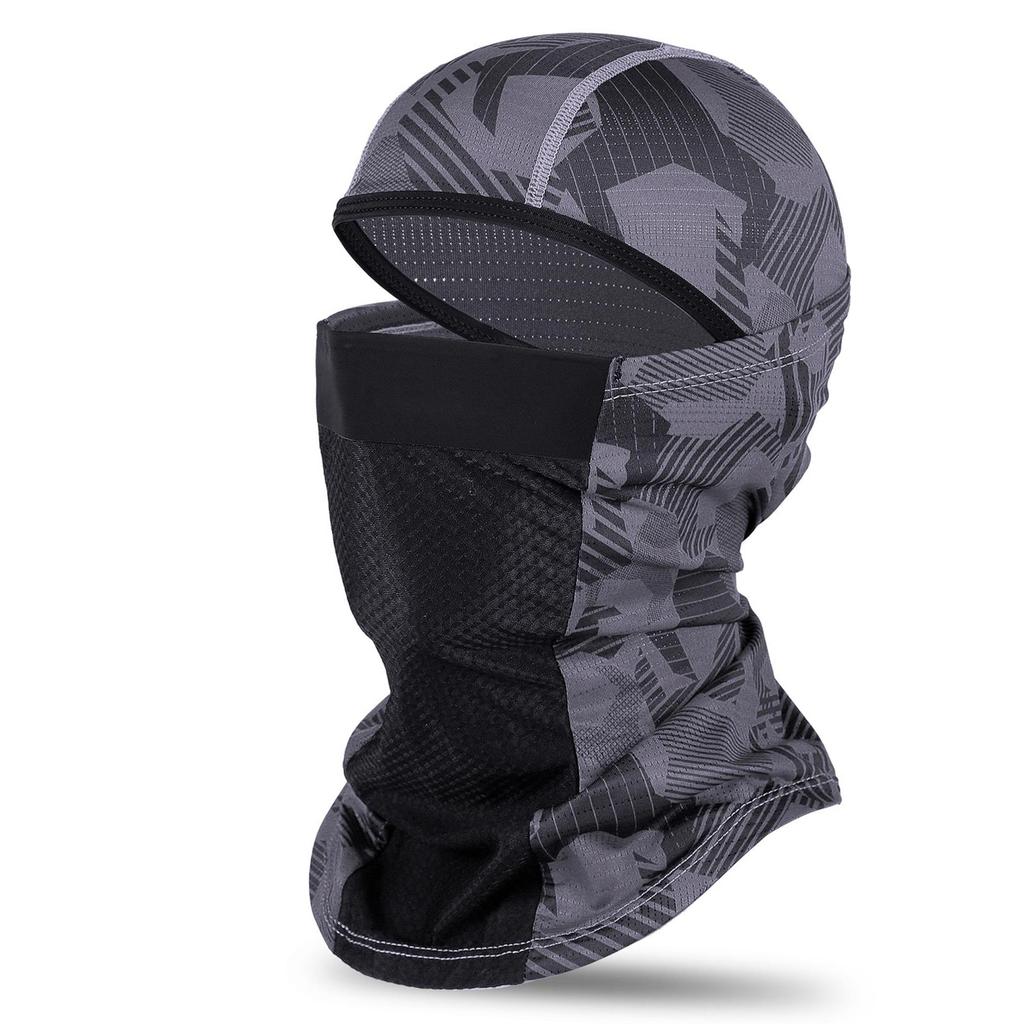 UV Protection Face Mask Sun Protective Neck Gaiter Outdoor Helmet Lining Mask Cycle Neckerchief Versatile Breathable