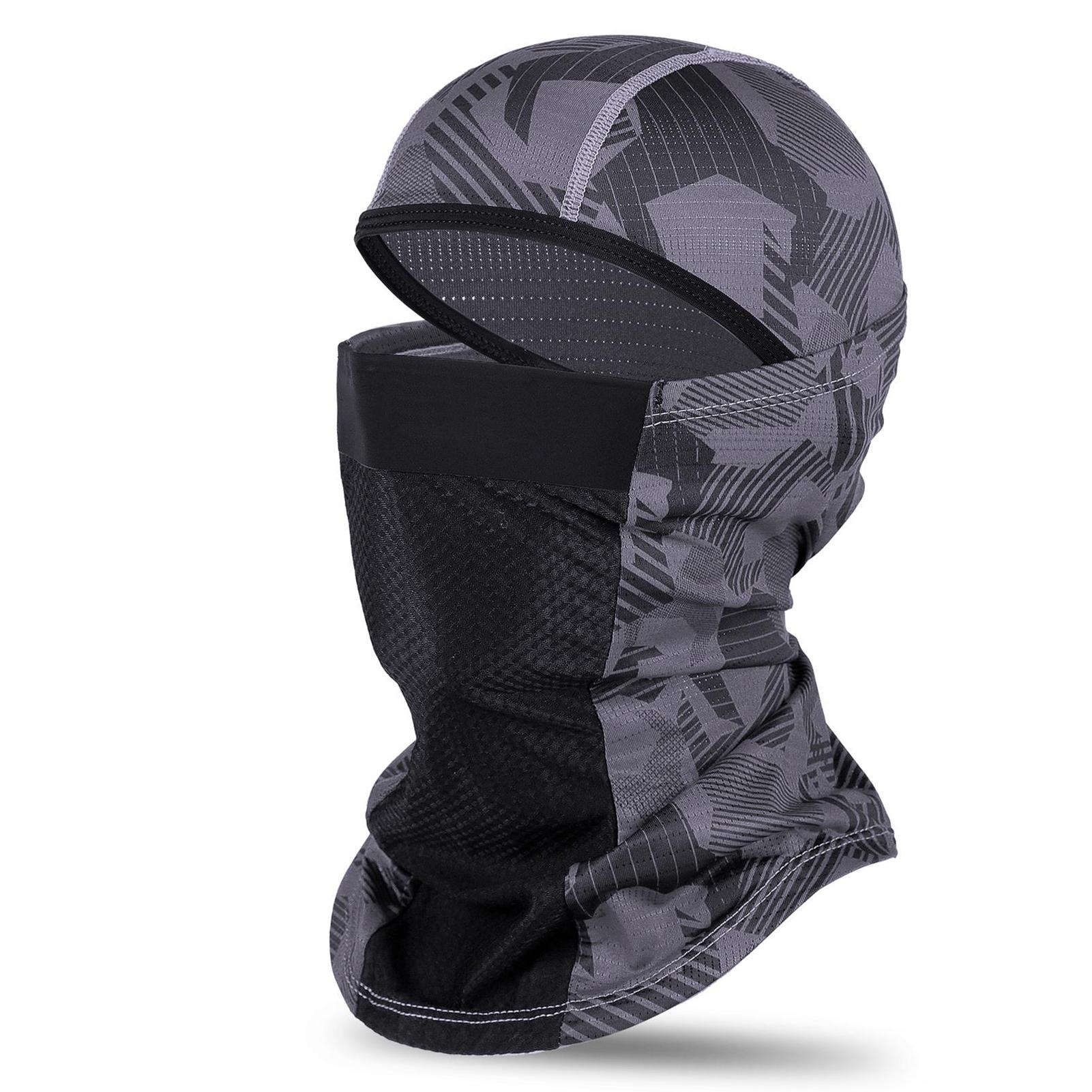 UV Face Mask Sun-Protective Neck Gaiter Outdoor Helmet Lining Mask Cycle Neckerchief Versatile Breathable Neck Sleeve Anti-Dust and Anti-Dr